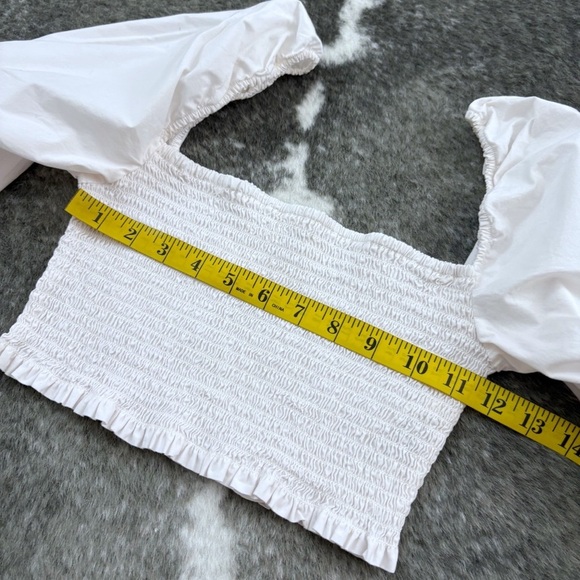 Aritzia Wilfred Inaya Smocked Blouse - Picture 9 of 9